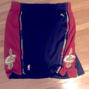 NBA Authentic Shorts Adidas Cleveland Cavs Large